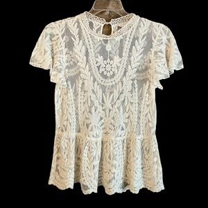 Lace Shirt Size Small  EST 1946